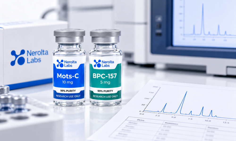 Nerolta Research Library image for hplc vs lcms peptides showing peptide-related product or documentation.